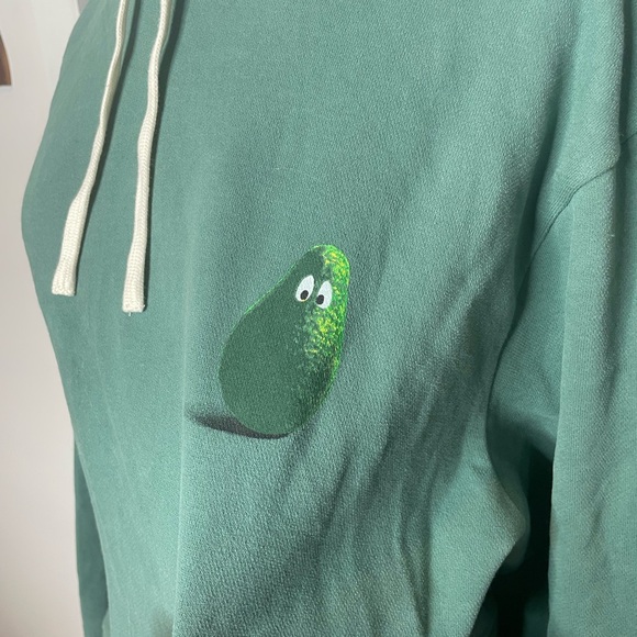 Led Zeppelin Winterland Unisex Hoodie Marine Layer Green Relaxed Fit Sweatshirt - Picture 5 of 9